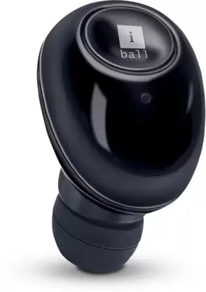 iball Mini Earwear A9 Bluetooth Headset  (Black, True Wireless) iball Mini Earwear A9 Bluetooth Headset  (Black, True Wireless)
